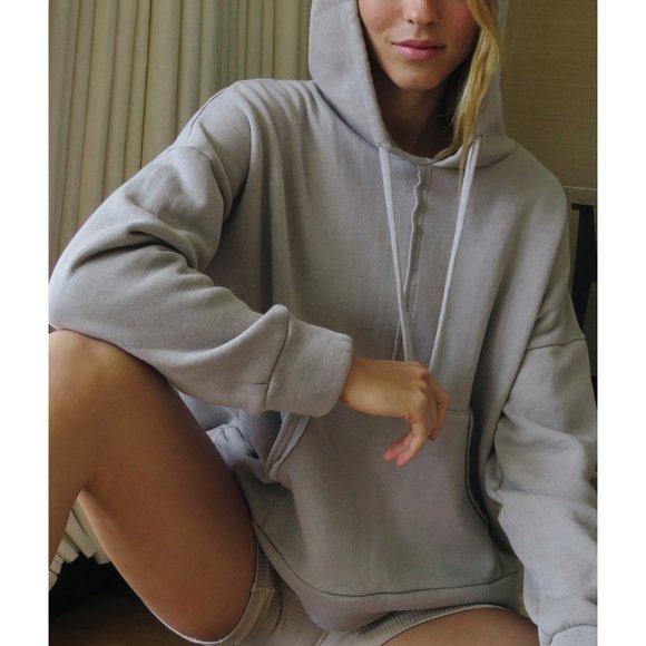 Free People Tops - 🎉LAST CHANCE🎉 NWT FP Movement Work It Out Hoodie / Grey